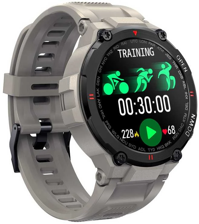 GRAVITY GT20-4 MEN'S Išmanusis laikrodis - AMOLED, ADDITIONAL BELT (sg024d)