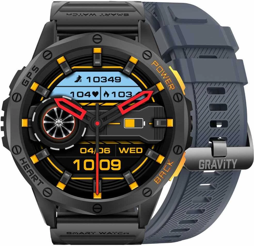GRAVITY GT24-1 MEN'S Išmanusis laikrodis - TIMER, ADDITIONAL PASSAGE (sg033a)
