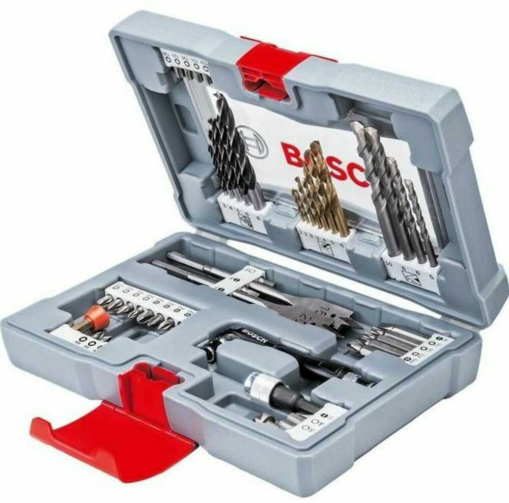 Grąžtas Grąžtų ir dyglių rinkinys BOSCH 49 Dalys