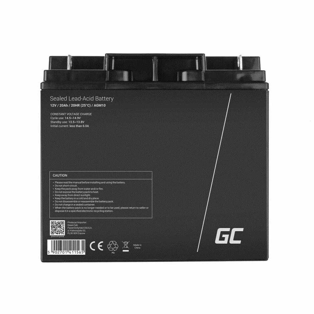 Green Cell Žalias Cell Žalias CELL Baterija AGM 12V20AH