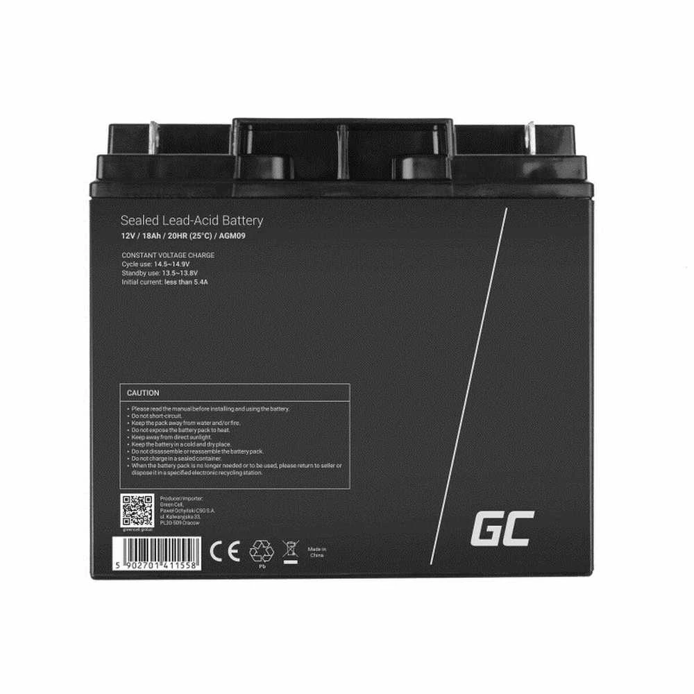 Žalias Cell Žalias CELL Baterija AGM 12V18AH