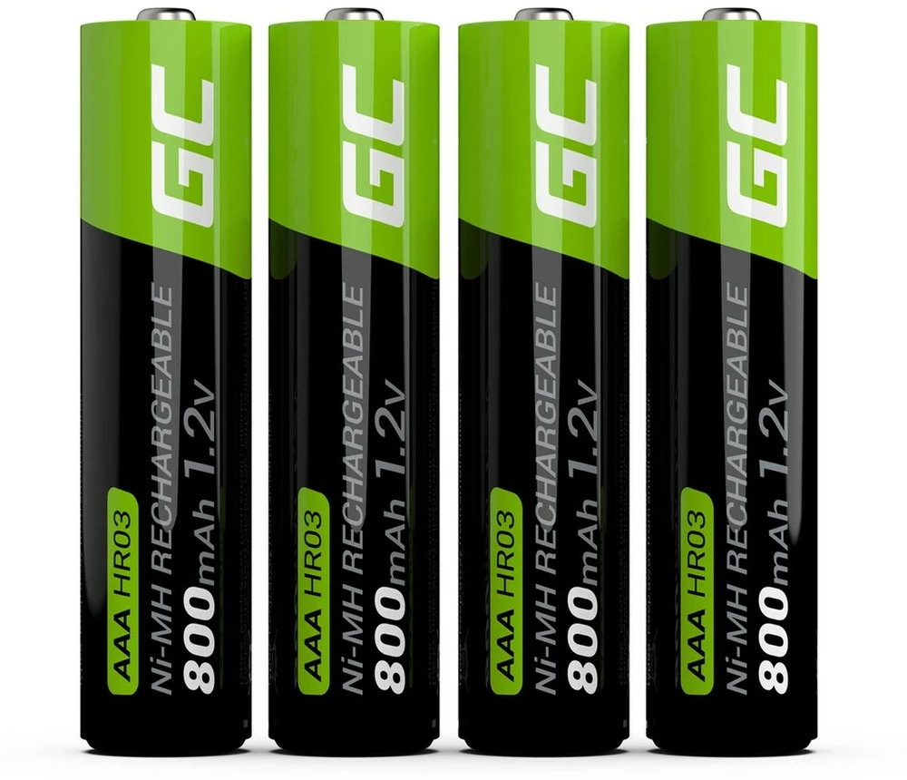 Green Cell Įkraunamos baterijos Žalias Cell GR04 800 mAh 1,2 V AAA