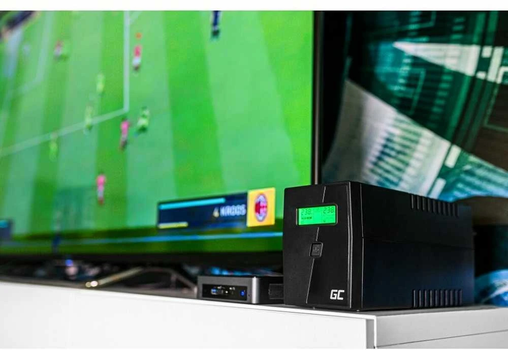 Green Cell Žalias Cell GREENCELL UPS02 UPS Micropower 800VA Žalias Cell
