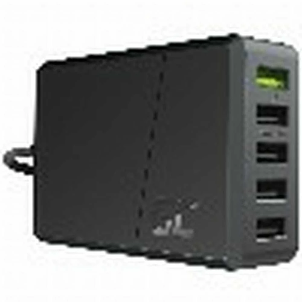 Green Cell Žalias Cell GREENCELL ChargeSource 5 5xUSB 52W sieninis adapteris Ultra Charge ir Smart Charge