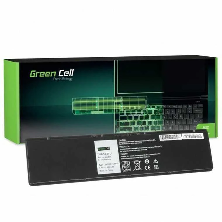 Green Cell Žalias Cell Baterija Žalias Cell 34GKR F38HT skirta Dell Latitude E7440 E7450 7.4V