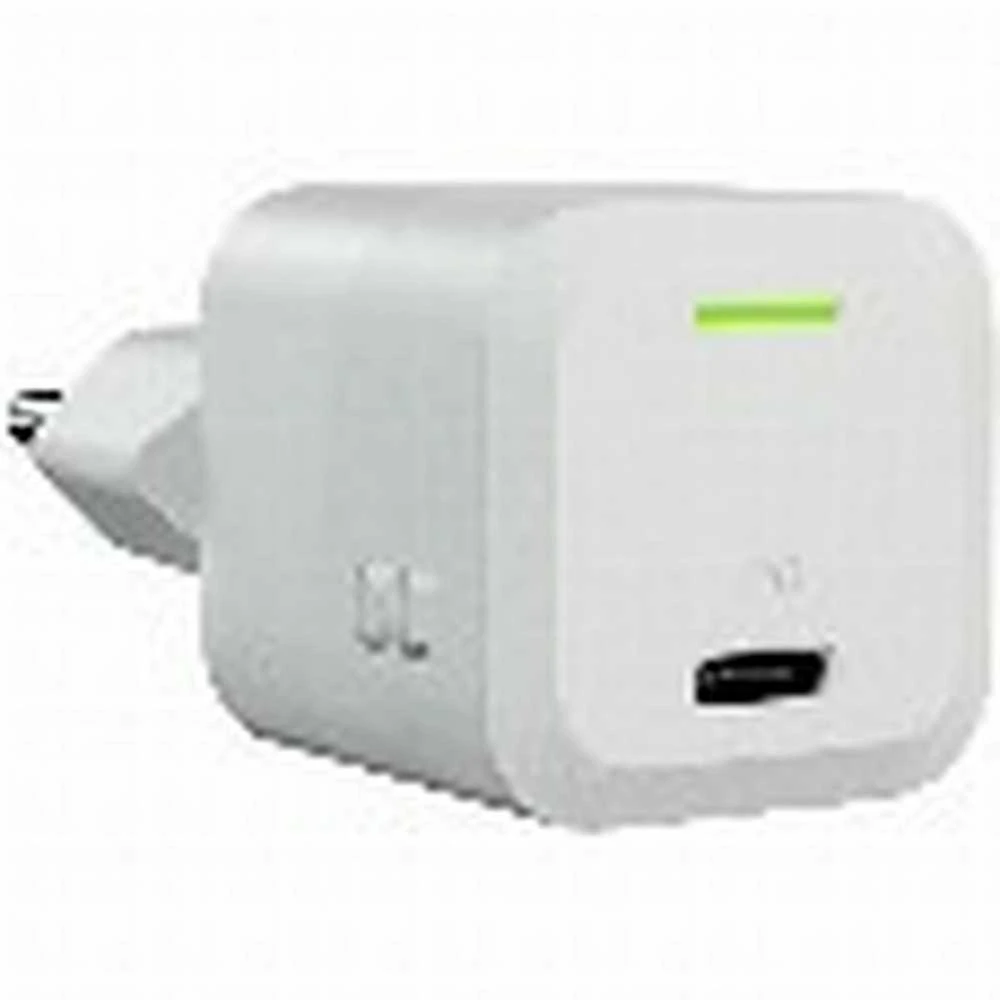Green Cell Žalias Cell Žalias CELL Charger USB-C GaN GC PowerGaN 33W PD 3.0 QC 3.0 1x USB-C baltas