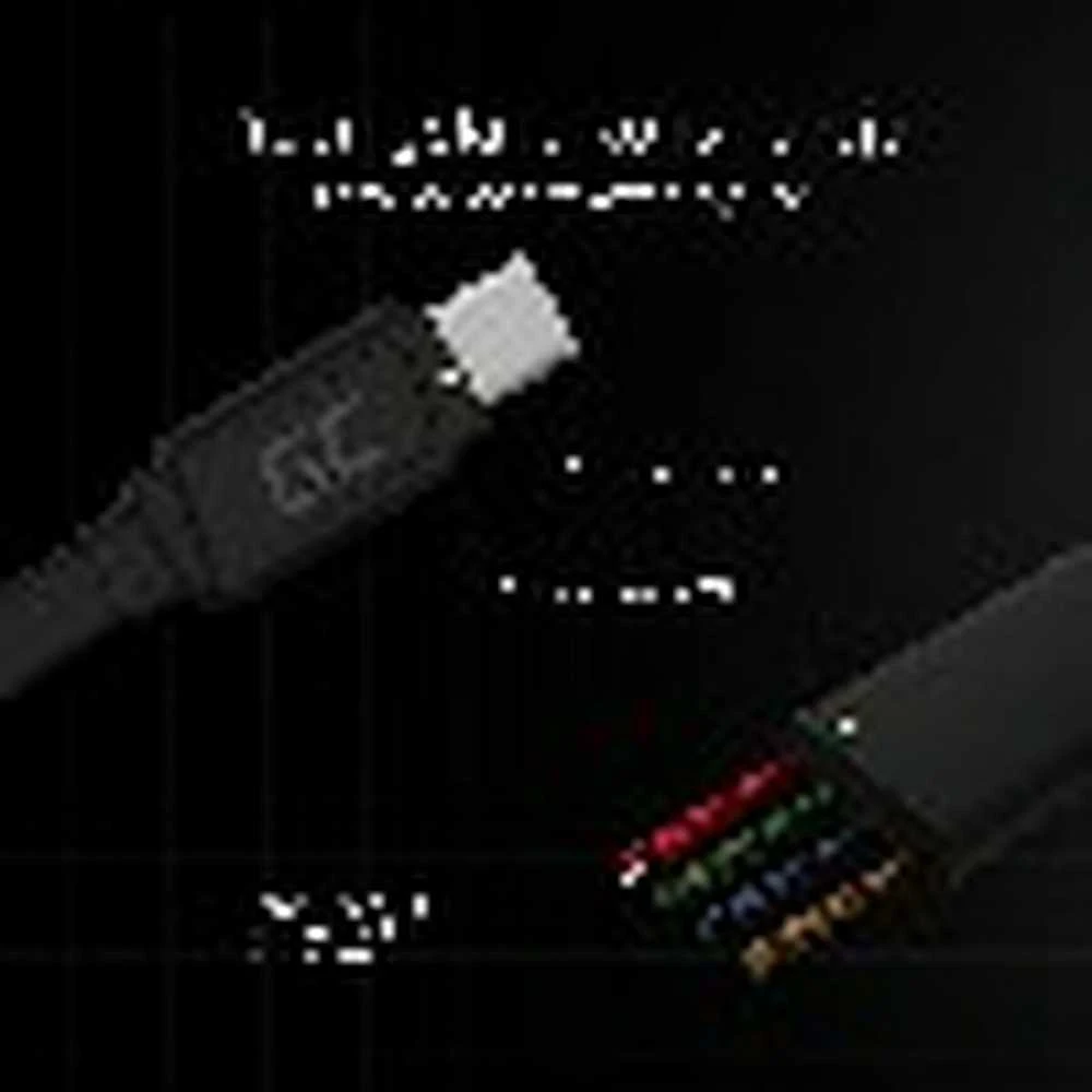 Green Cell Žalias Cell GREENCELL KABGC03 GCmatte USB-C Plokščias laidas 25 cm su greitu įkrovimu