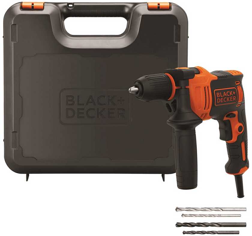 Black & Decker Gręžtuvas 710 W smūginis gręžtuvas, 1 greitis