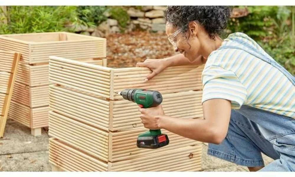 Akum.smūginis gręžtuvas Bosch EasyImpact 18V-40, 2x2 Ah akumuliatoriai