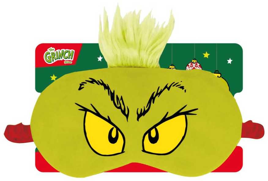 „Grinch Mischief“ suaugusiųjų gelinė miego kaukė, naktinė akių kaukė