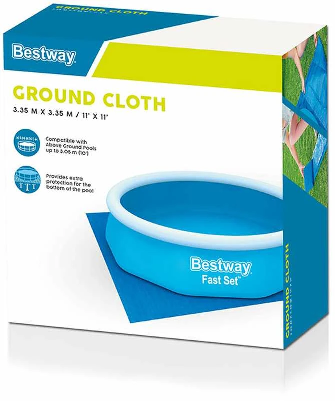 Sodo baseino kilimėlis 305cm/10FT BESTWAY 335x335cm