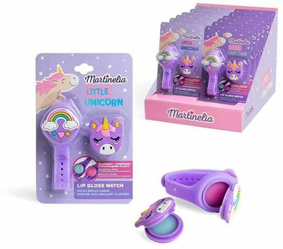 Martinelia Little Unicorn Lūpų blizgis Watch vaikiškas lūpų blizgis-laikrodis