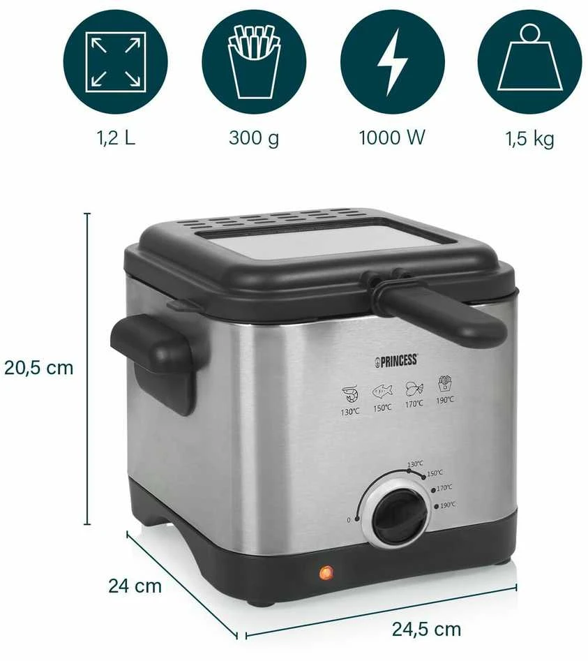 Gruzdintuvė Princess 1000 W 1,5 L