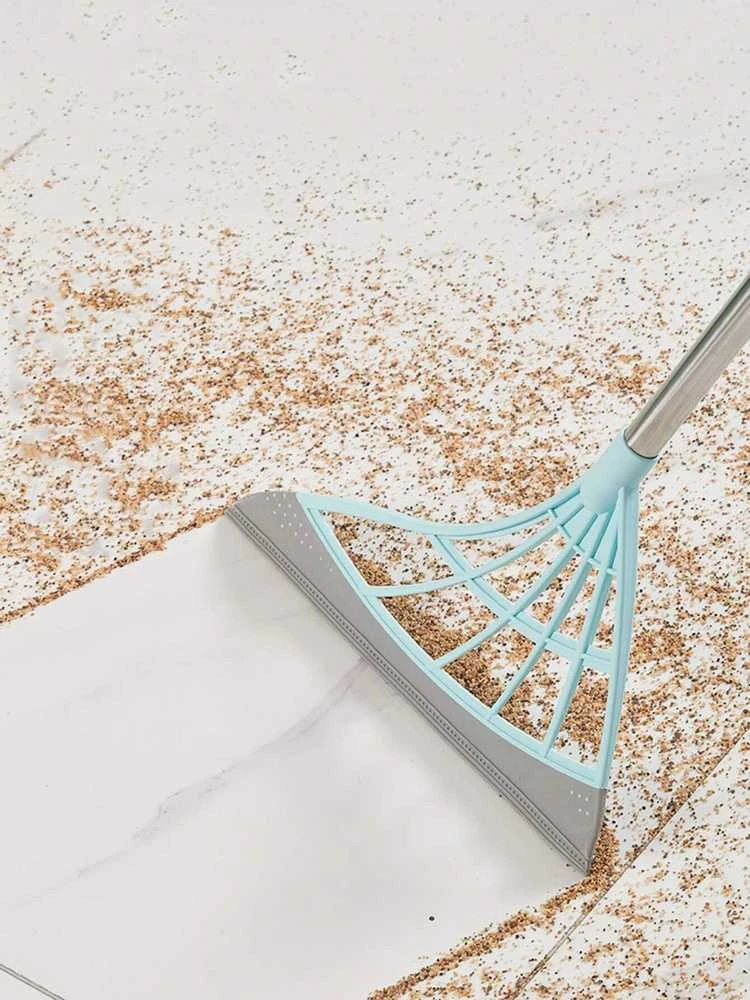 Silikoninė vandens šluota su reguliuojamu kotu 95 cm