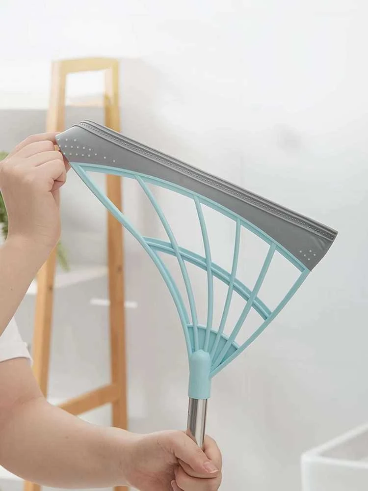 Silikoninė vandens šluota su reguliuojamu kotu 95 cm