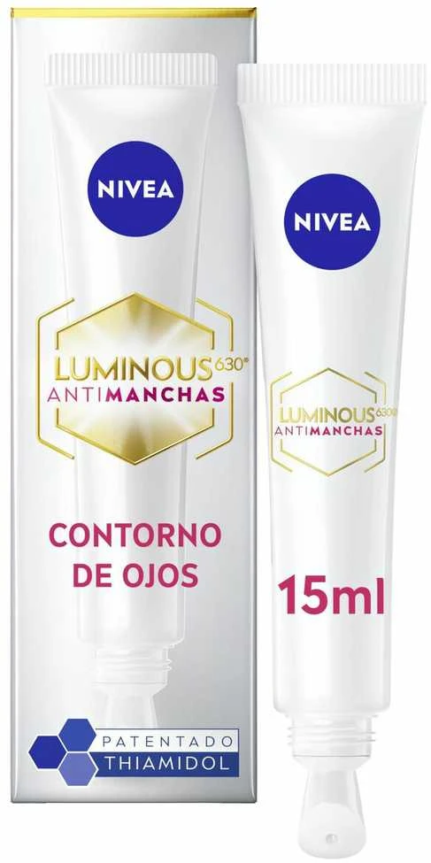 Nivea Luminous 630 Antimanchas paakių kremas, 15 ml