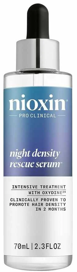 Nioxin Night Density – No-Rinse Naktinė priemonė nuo plaukų slinkimo, 70 ml