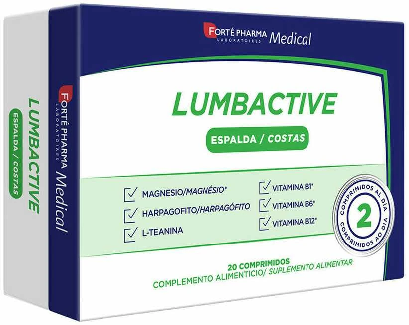 Forté Pharma Lumbative Back maisto papildai 20 vnt