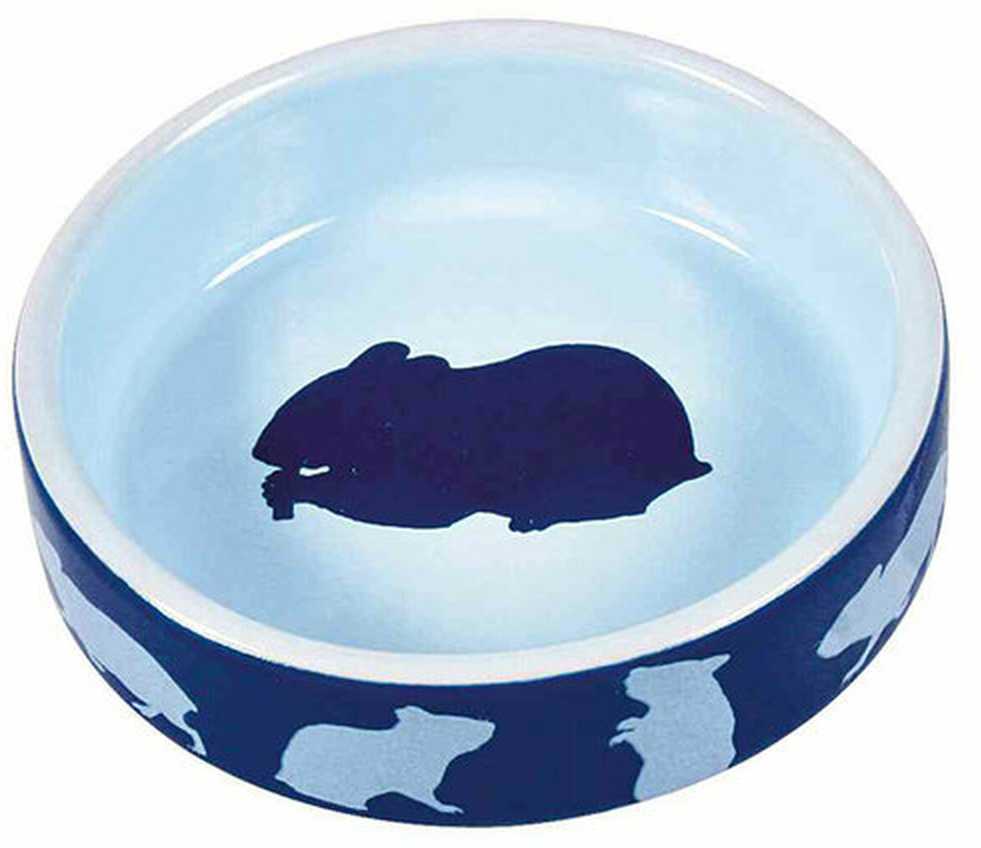 Trixie Keramikinė dubuo žiurkėnams su žiurkėno motyvu - 80ml 8cm