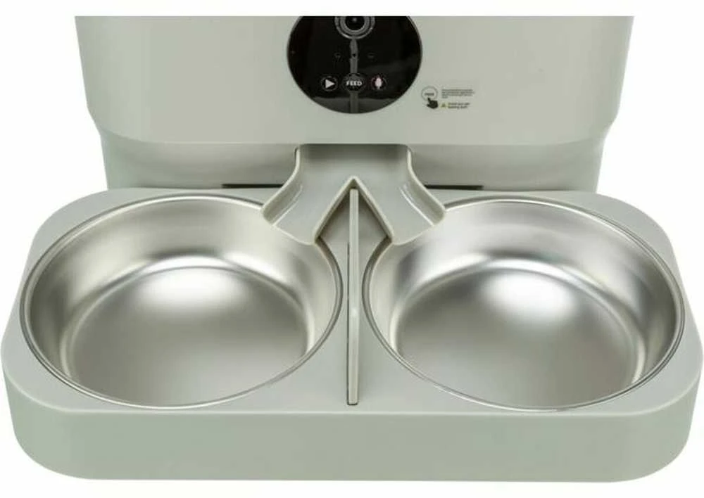Trixie Animal Feeder Trixie Baltas Nerūdijantis plienas Plastikas 500 ml 32 x 5 x 16 cm