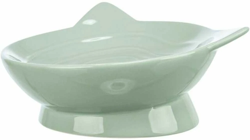 Trixie Aptel Viviana, dubenėlis podwy�szona, dla kota, keramikinė, sza�wiowa, 0.15 l/? 14 cm