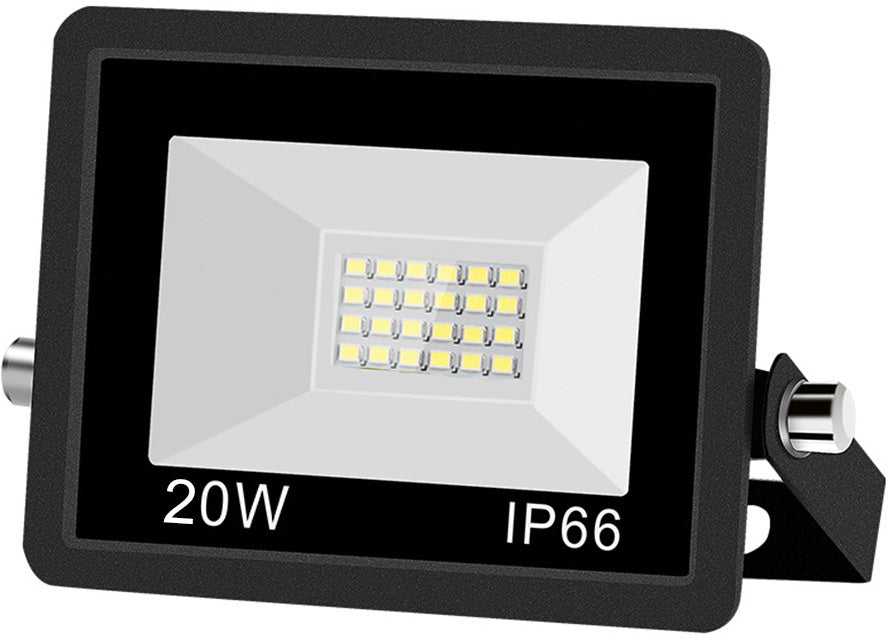 Halogeninis LED prožektorius 20W 6000K lauko sąlygoms, atsparus vandeniui, IP66