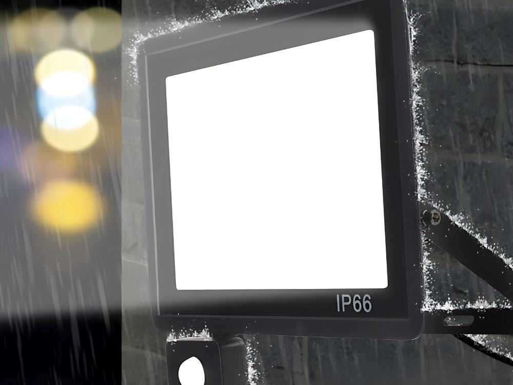 LED šviestuvas su judesio jutikliu 30W 6000K IP66