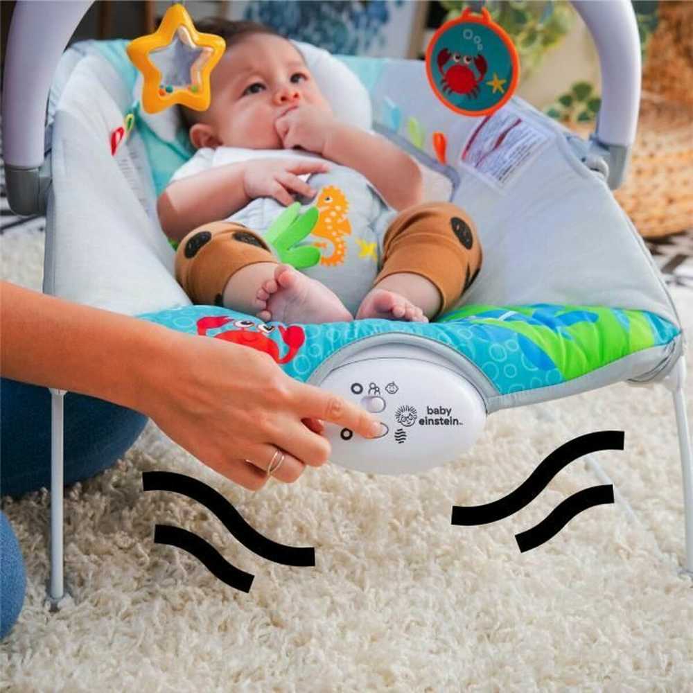 Baby Einstein Ocean BABY EINSTEIN grojantis gultukas KICK TO IT Neptune, 0 - 6 mėn., Mėlynas, 13102