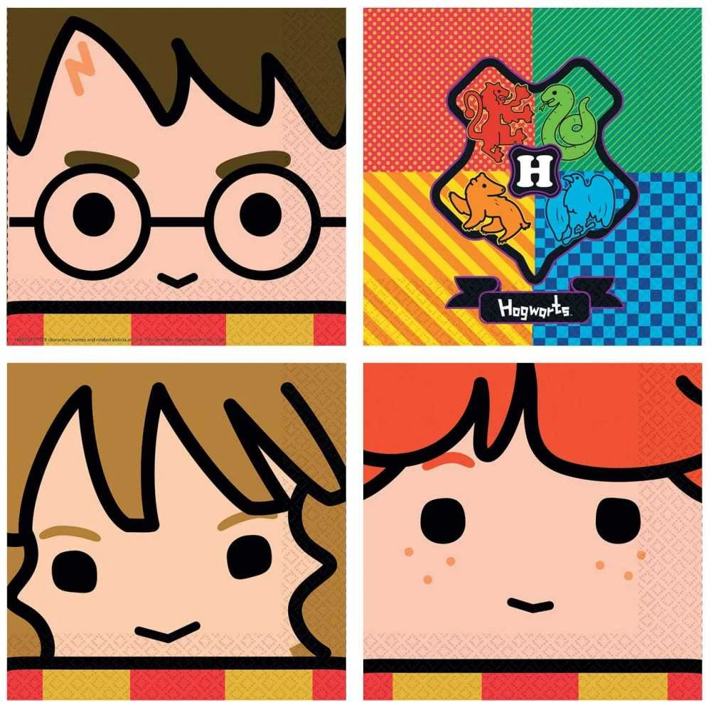 Amscan „GoDan“ popierinės servetėlės 33x33 „Harry Potter“ A16 9905191 78679