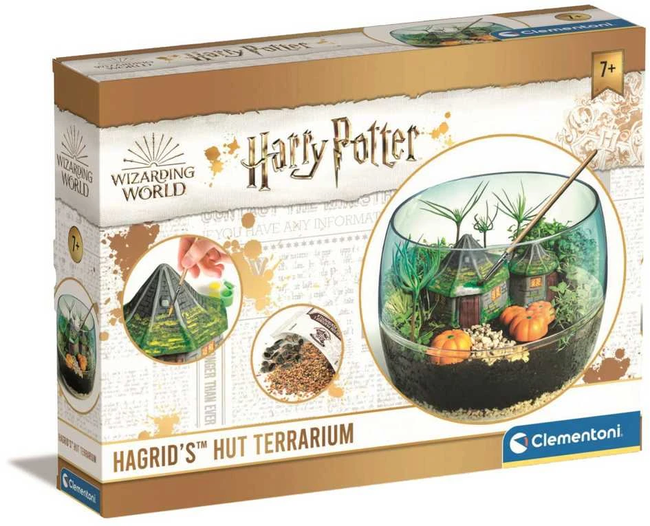 Harry Potter Clementoni Hagrid's Hut Terrarium -kasvatussetti
