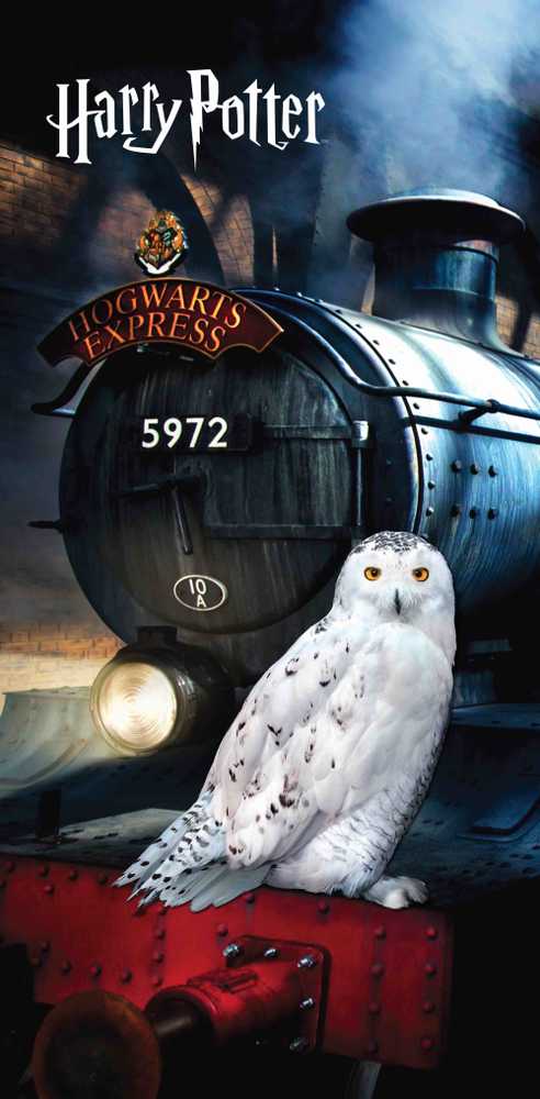 Harry Potter "Hedwig" Vaikiškas rankšluostis, 70x140 cm