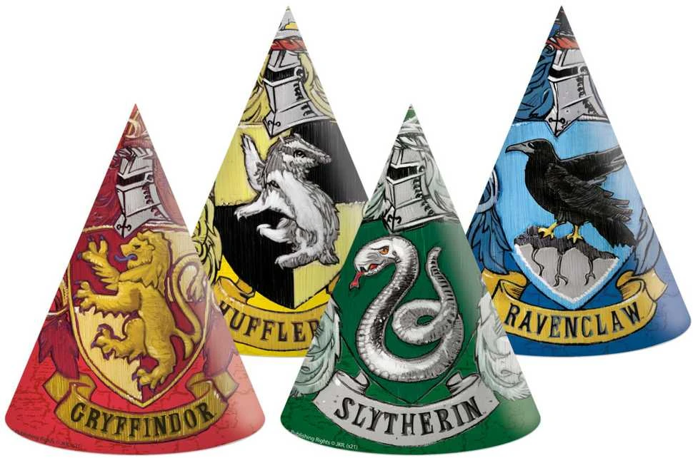 Globos Europe Bv GoDan Harry Potter MIX popierinės kepurės 6 vnt