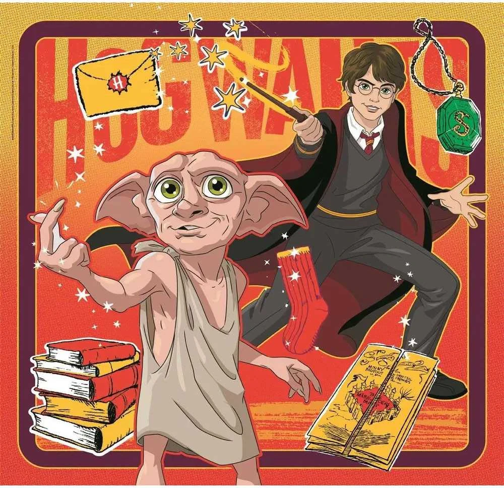 Clementoni Dėlionė 3x48 vnt. - Haris Poteris