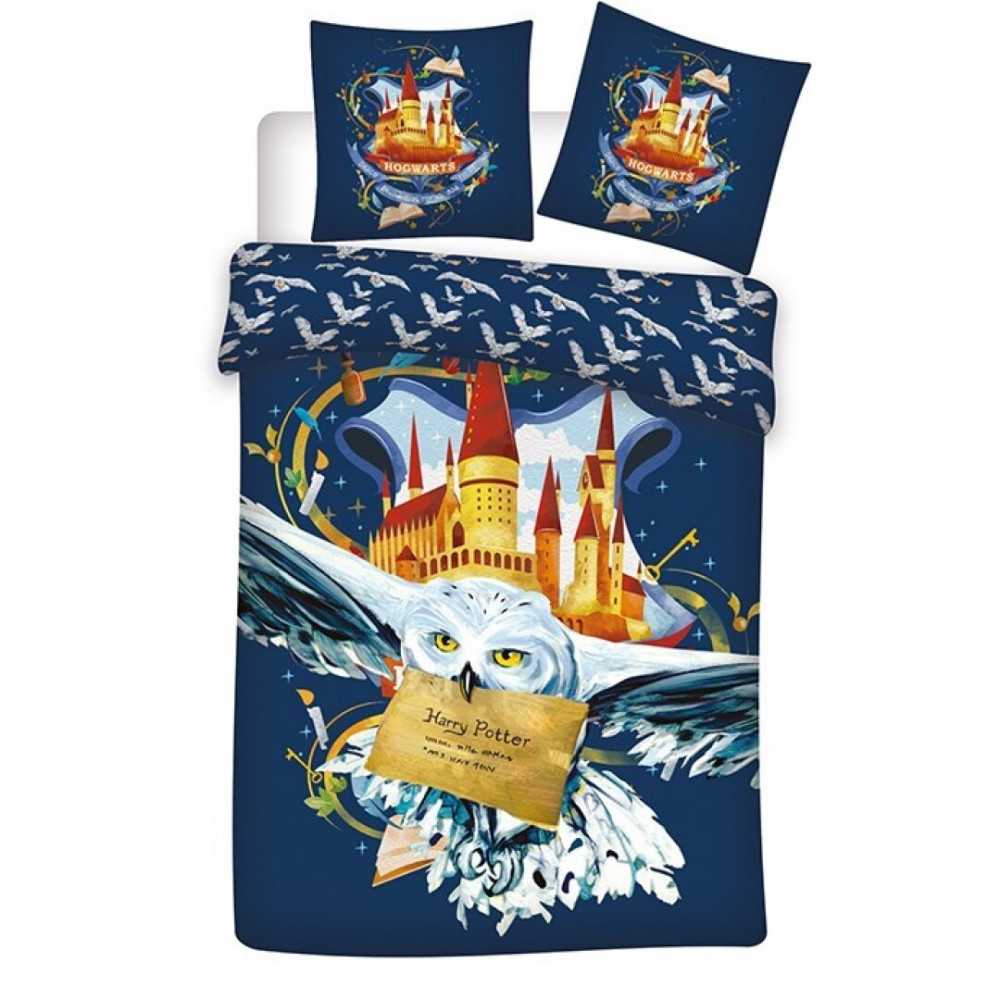 Warner Bros Discovery Harry Potter Hedwig microfibre duvet cover bed 90cm
