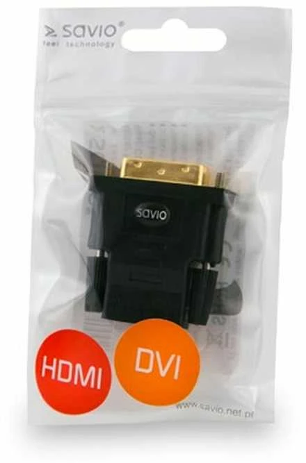Vaizdo Kabelio Adapteris - Savio Cl-21 HDMI, Juodas