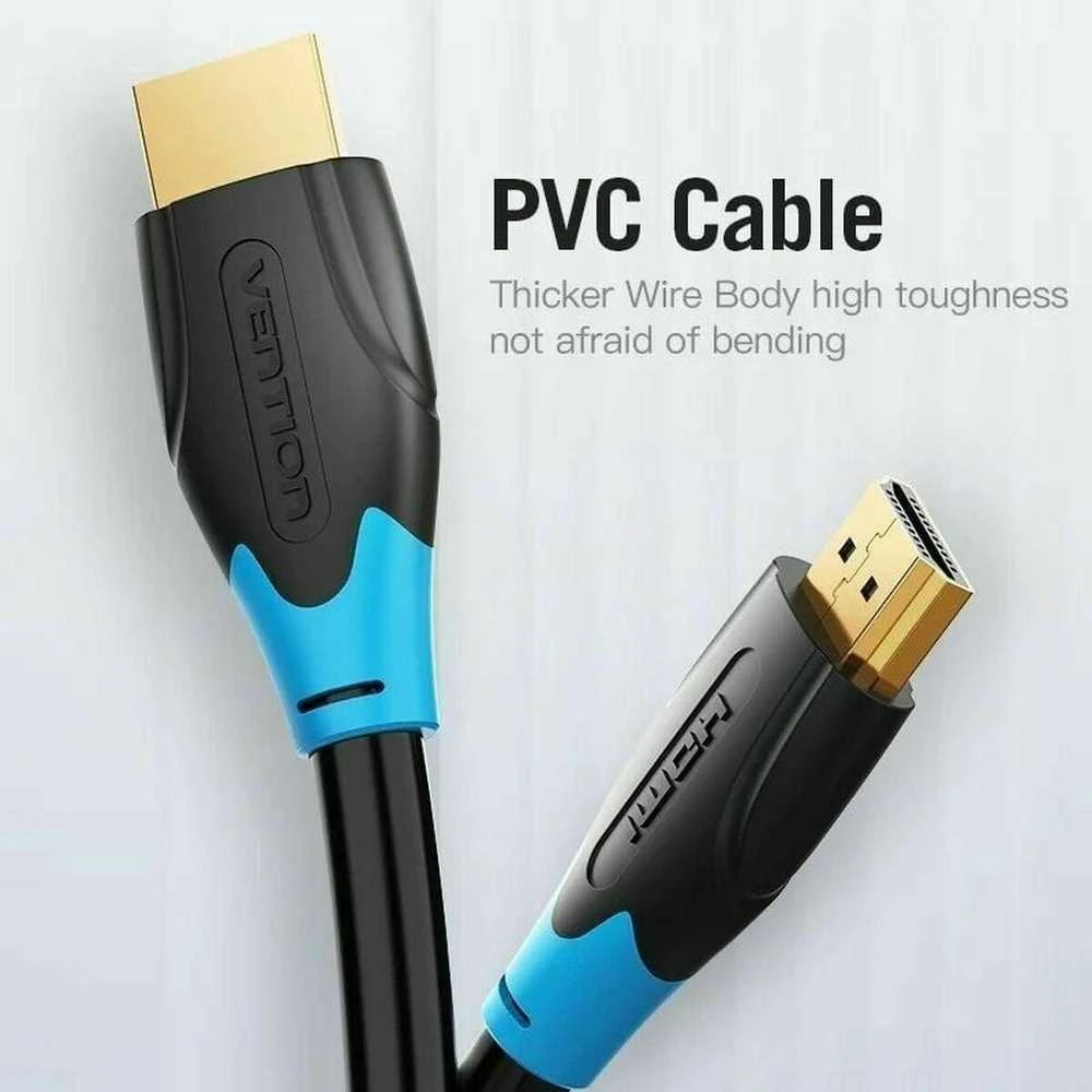 Vention HDMI laidas su sustiprinta PVC jungtimi