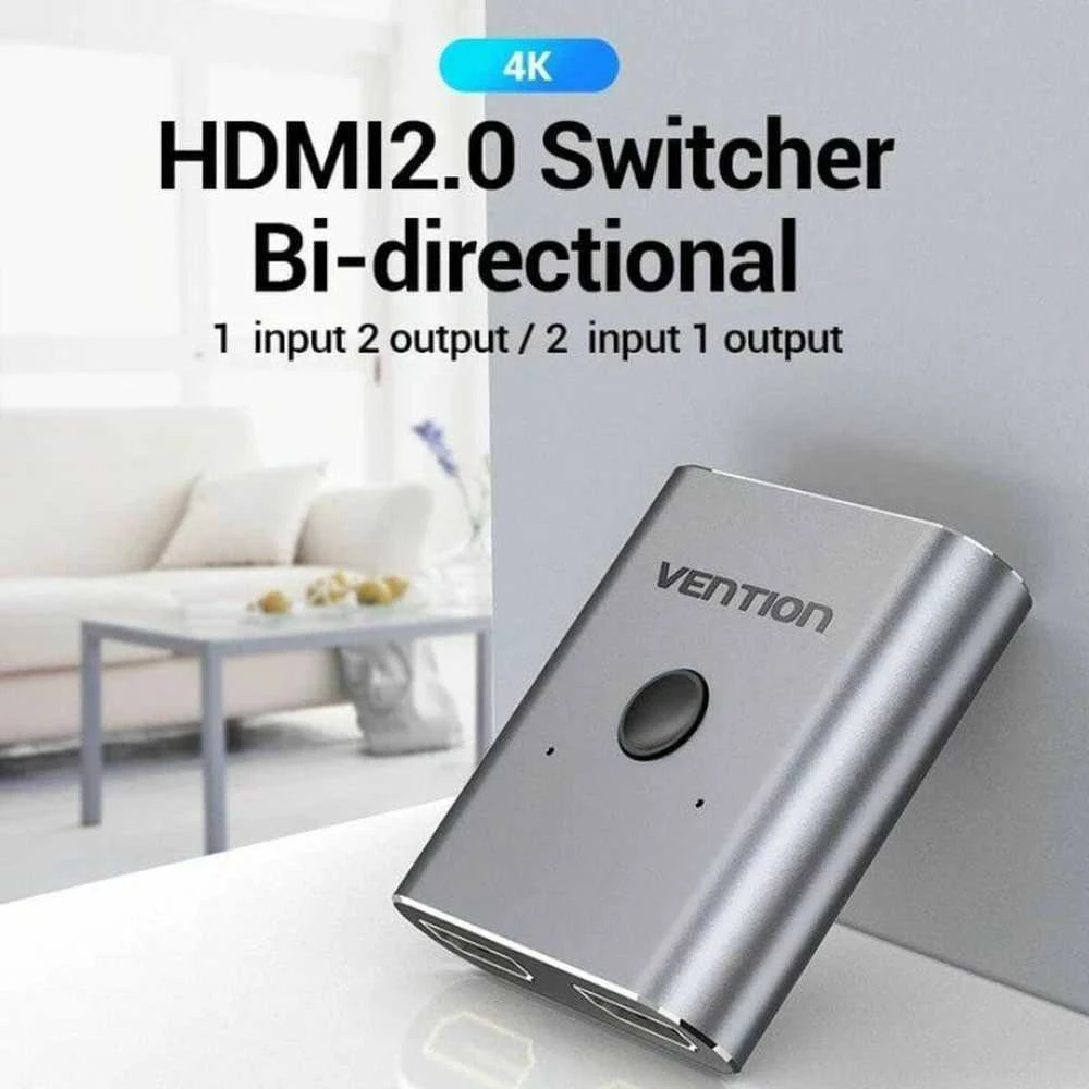Vention dviejų krypčių adapteris HDMI 2-Port HDMI 4K60Hz