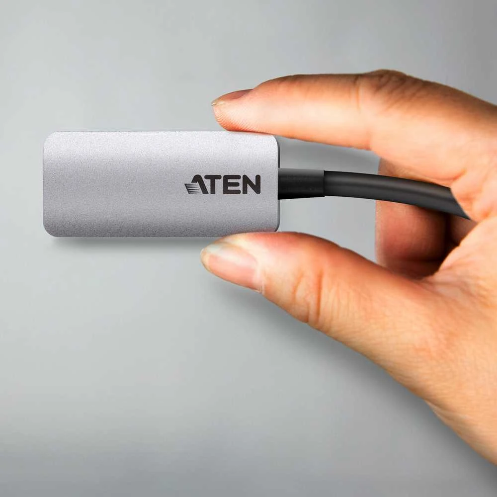 Aten | USB-C į HDMI 4K adapteris | HDMI lizdas | USB-C kištukas | USB-C į HDMI