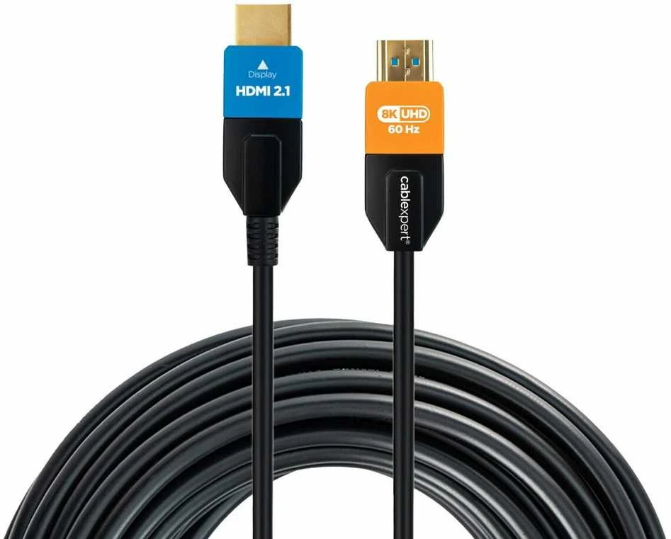 Gembird Cablexpert Active Optical (AOC) itin didelės spartos HDMI kabelis su Ethernet AOC serija, 10 m | CC-HDMI8K-AOC-10M