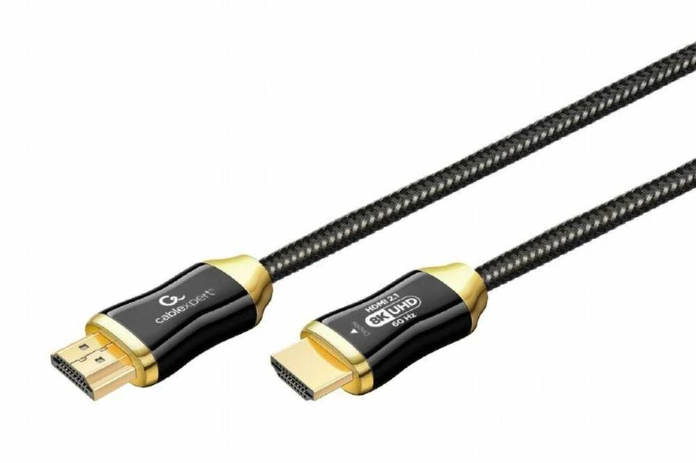 HDMI 2.1 8K kabelis su auksinėmis jungtimis