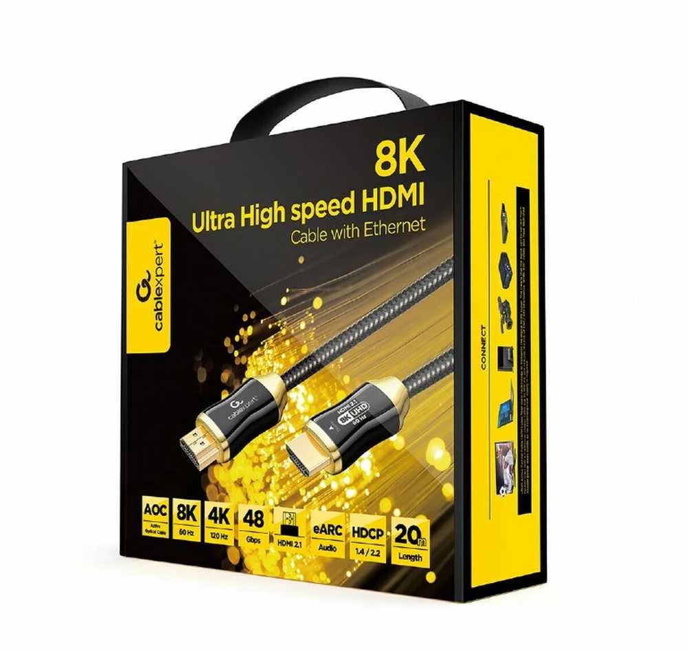 HDMI 20m AOC laido pakuotė