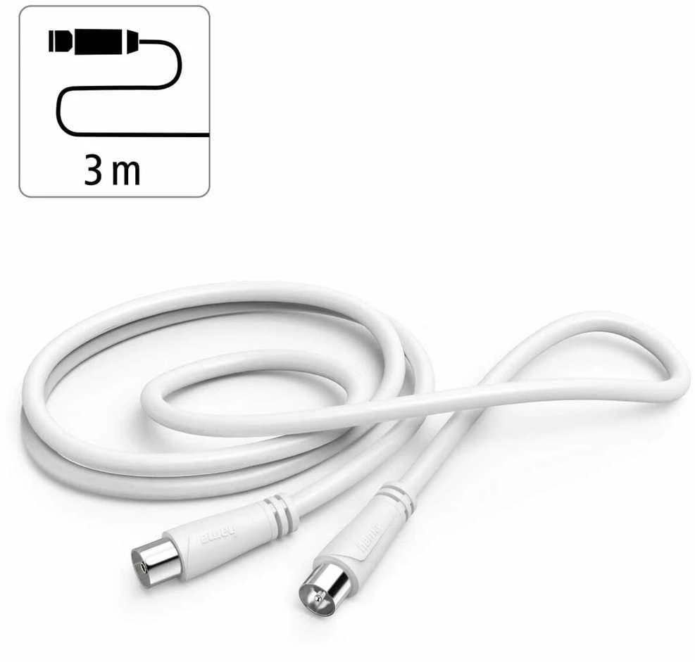 Hama kabelis antenowy 90DB 3m