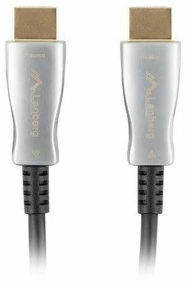 LANBERG HDMI v2.0 M/M laidas 20m optinis AOC juodas