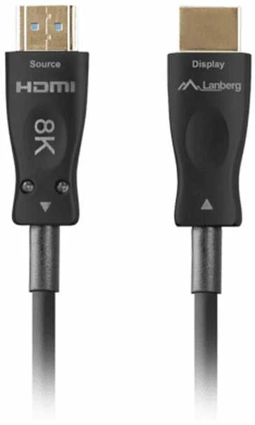 LANBERG HDMI CABLE LANBERG HDMI CABLE M/M V2.1 10M OPTICAL AOC Juodas