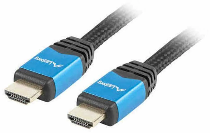 LANBERG CA-HDMI-20CU-0030-BL Lanberg kabelis HDMI M/M V2.0 3m Juodas Premium