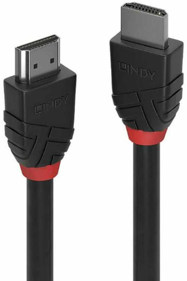 HDMI Laidas - LINDY Juodas Line HDMI M/M, 8K60Hz, 1 m, Juodas