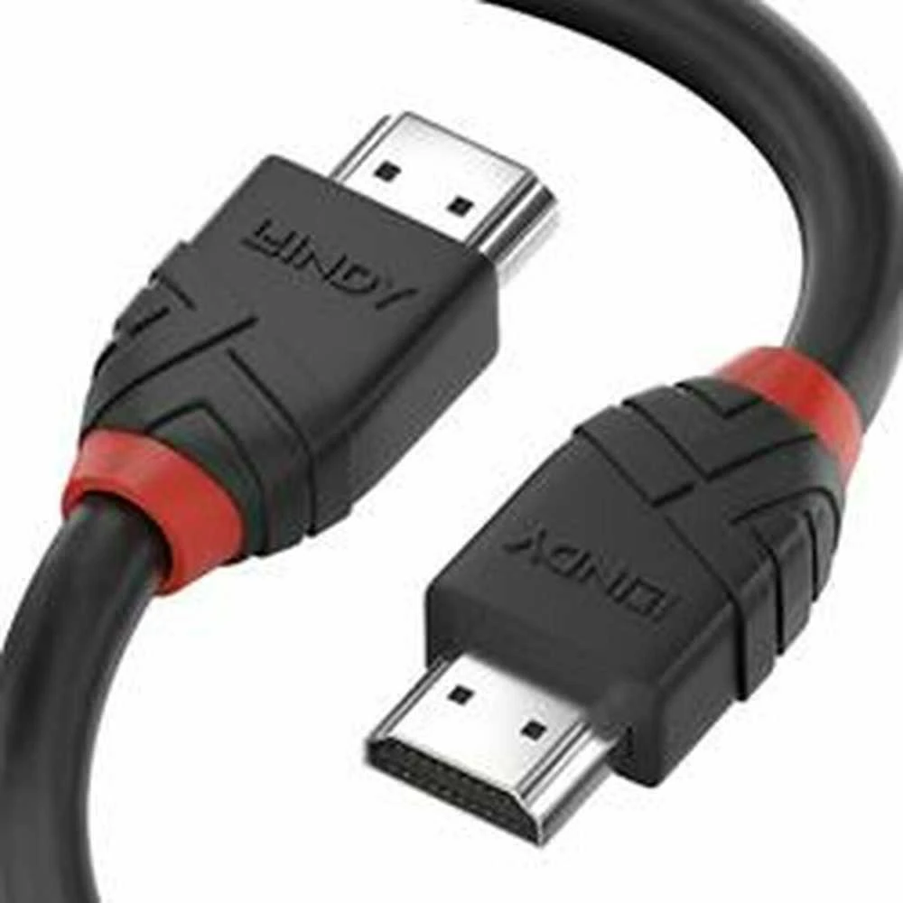 Lindy HDMI laido jungtys su raudonais žiedais