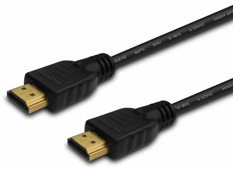 Savio CL-01 HDMI cable 1.5 m HDMI Type A (Standard) Juodas