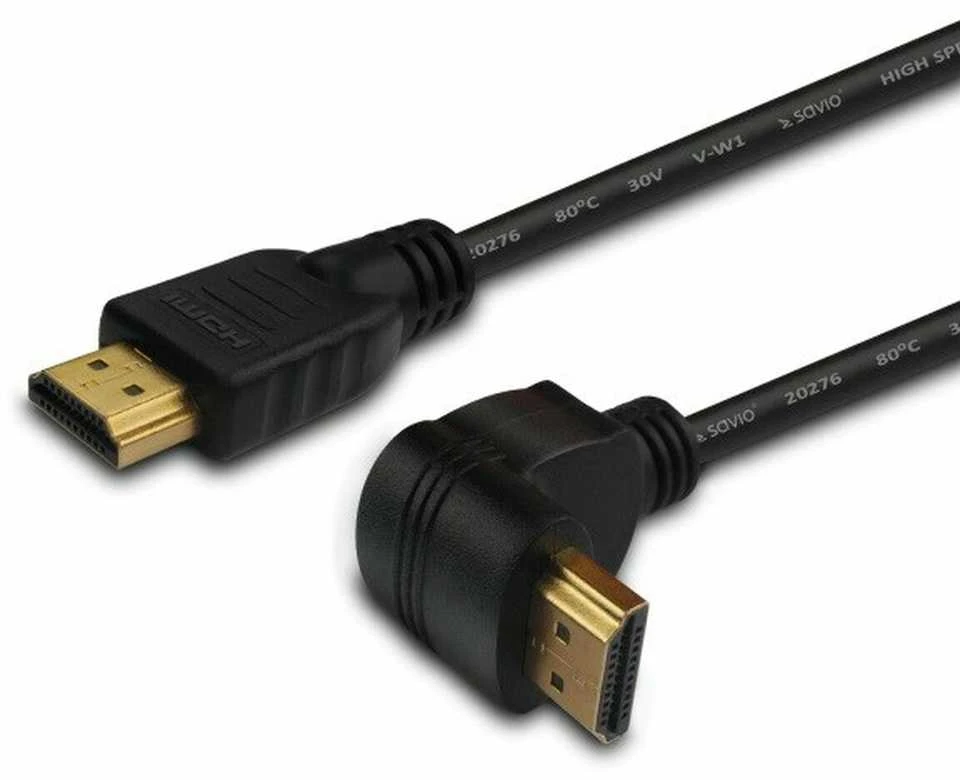 Savio CL-04 HDMI cable 1.5 m HDMI Type A (Standard) Juodas