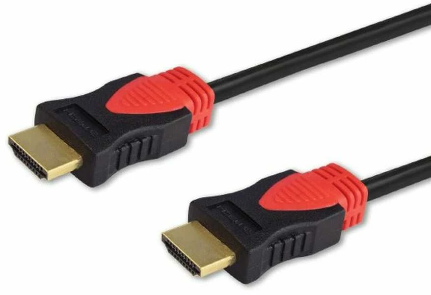 Savio CL-113 HDMI cable 5 m HDMI Type A (Standard) Juodas,Raudona